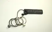 Ann Taylor Silver costume stack rhinestones rings NWT Sz 8