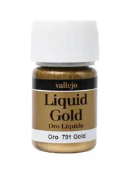 Model Colour Metallic Liquid Alcohol Base (Gold) - 35mL