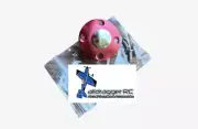 CNC Alloy Fuel Filler Dot Magnetic Plug Magnetic Port for RC Gas Airplane RED