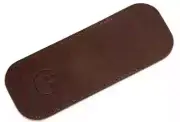ROBERT KLAAS SOLINGEN POCKET / FOLDING KNIFE POUCH COWHIDE LEATHER / DARK BROWN