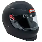 276990 RaceQuip PRO20 Full Face Helmet Snell SA2020 Rated; Flat Black XX-Small