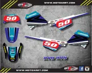 Full Custom Graphic Kit STRIKE STYLE Yamaha pw pee wee 50 decals stickers