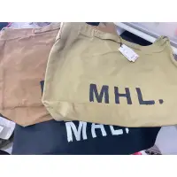 在飛比找蝦皮購物優惠-MHL 日本製 帆布包 全新 日本已絕版不再生產 3色各一