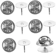 [CORHAD] 50 Sets Spurs Butterfly Hat Pin Backs for Crafts Vintage Clutch Metal Brackets Pin Keepers Badge Pin Back Pin Backs Locking Pin Backings Locking Lapel Pin Backs Pins for Crafts Tie