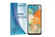 [Set of 3] Samsung Galaxy A23 5G Ultra Clear Screen Protector Film by MEZON Case Friendly, Shock Absorption (Galaxy A23 5G, Clear)