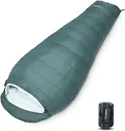 Atepa 3-Season Mummy Envelope Sleeping Bags for Adults, Portable Lightweight Backpacking Sleeping Bag for Summer with Compression Sack - Indoor & Outdoor: Camping, Backpacking, Hiking