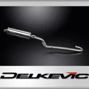 YAMAHA XT500 TT500 77-89 350MM OVAL STAINLESS FULL EXHAUST SYSTEM