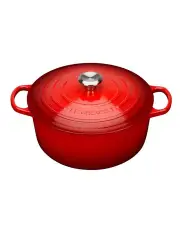 Le Creuset Signature Round Casserole 20cm Cerise