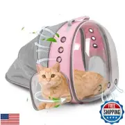 Cat Backpack Carrier Bubble Expandable Foldable Breathable Pet Carrier Dog Ca