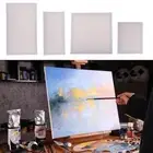 4 Sizes Blank Cotton Square Canvas Board for Art Oil Acrylic Painting