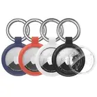 Car Key Ring Holder KeyChain AirTag Case For Apple Air Tag Cover Tracker Silicon