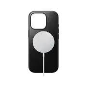 NOMAD Leather Phone Case iPhone 16 Pro - Black - Horween