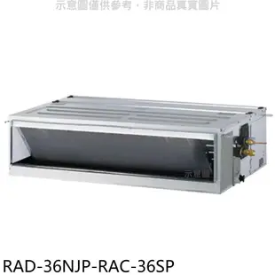 日立江森 變頻吊隱式分離式冷氣 含標準安【RAD-36NJP-RAC-36SP】