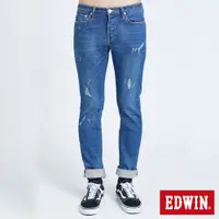 在飛比找蝦皮商城優惠-EDWIN 五袋破窄直管牛仔長褲(中古藍)-男款