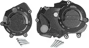 Guard Crash Bar Motorcycles Engine Cover Protection Case Fit for Honda Cross Cub 110 CC 110 2023 2024 Engine Covers Protectors Guard Bumper(Carbon Fiber appeara)