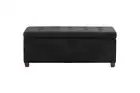 Shangri-La Storage Ottoman (Black), Ottomans, Footstools & Poufs, Furniture