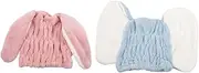Beatifufu 2pcs Cartoon Shower Caps for Boys and Girls Absorbent Hair Towels Adorable Design Quick Drying Bath Hats Soft Fleece for Home Use and Fun Bath