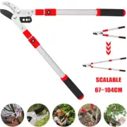 Telescopic Tree Pruner , Extendable Bypass Loppers for Gardening Tree Cutter NEW