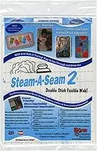 Steam-A-Seam 2 Double Stick Fusible Web-9X12 5/Pkg