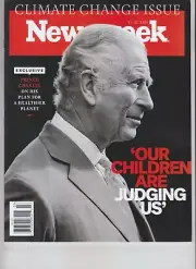 PRINCE CHARLES NEWSWEEK MAGAZINE JANUARY 21 2022 CLIMATE CHANGE ISSUE NO LABEL