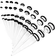 [Abbraccia] Earplug Tunnels Earpiece Stretch Kit 18pcs