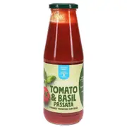 Organic Chantal Organics Tomato Passata with Basil - Fresh, healthy organic delivery | Doorstep Organics.