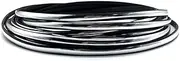 29Ft(9M) Car Edge Trim Rubber Seal Protector U Shape Car Door Edge Guard with Built-in Self-Adhesive Tape Fit for Most Car (Silver)