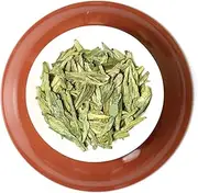 GOARTEA 2Pcs 250g / Total 17.6oz Supreme Spring Anji Bai Cha Long Jing White Dragon Well Loose Leaf Chinese GREEN TEA