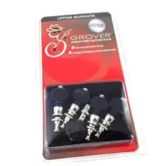 Grover Champion Nickel/Black 5-string Banjo Tuners/Machines/Tuning Pegs 25B