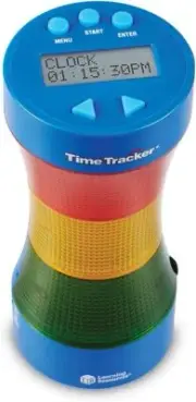 Learning Resources - Time Tracker Visual Timer & Clock
