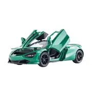 Catzon 1:32 720S Alloy Car Model with Pull-Back Functionality and Sound Light Effects-Green