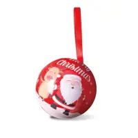 在飛比找momo購物網優惠-【小麥購物】聖誕精靈球(聖誕禮物 聖誕球 聖誕樹裝飾 聖誕節