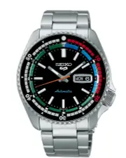 Seiko 5 Sports Retro Special Edition Watch Black Dial SRPK13K