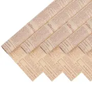 45Pcs Wrapping Kraft Paper Roll 28x20" News Paper Photo Background Paper Red
