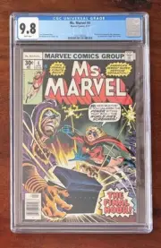 MS. MARVEL #4 CGC 9.8 MCU 1977 NEWSSTAND WHITE PAGES CLAREMONT STORY MOONEY ART