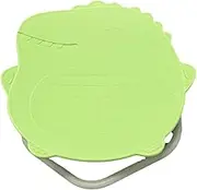 Folpus Kids Sensory Swivel Chair, Integration Training Toy,Cute,Nonslip Equipment,Rotating Seat Stool for Girls Lawn,Bedroom,Nursing, Green