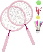 SUPVOX Badminton Racket Tennis Bag Sports Sports Racket with Balls Tennis Rackets Badminton Kit Badminton Rackets with Badminton Shuttlecocks Plastic