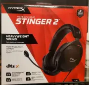 HyperX Cloud Stinger 2 Wired Over-Ear Gaming Headset - Black