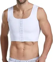 [NonEcho] Fajas para Hombres Slimming Body Shaper Corset Compression Shirts Hide Gynecomastia Chest Vest