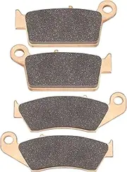 LOCOPOW Sintered Brake Pads for Honda XR650L CR250R CR125R XR400R XR650R Kawasaki KX250 KX125 Yamaha YZ125 Suzuki DRZ400 Front and Rear Part
