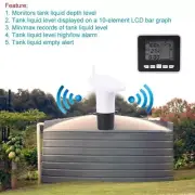 Digital Temperature and Water Level Gauge for Outdoor For Cistern Tank