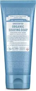 DR. BRONNER'S Organic Shaving Soap Unscented 207ml