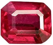 [Akshita gems] Certified Unheated Untreatet 8.00 Carat A+ Quality Natural Burma Ruby Manik Loose Gemstone for Women's and Men's, Loose Gemstone, Ruby