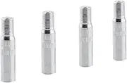 4X Metal Automotive Wheel Valve Caps Stem Extensions Extender Car Truck Van Caravan