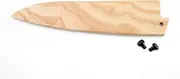 Mercer Culinary Mercer Natural Ash Wood Saya Cover Blade Protector for 8" Chef and 210mm Gyuto Knives M33131, One Size