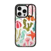iPhone 16 Pro Impact Ring Stand Case MagSafe Compatible AQUATIC LIFE