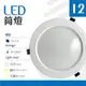 【光譜照明】 LED 崁燈 12W 開孔:15公分 85-265V (白/暖/400K) 筒燈 天花燈