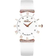 Bellevue E.119 Ladies Quartz Watch White 33mm
