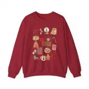 Vintage Holiday Crewneck Sweatshirt | Cozy Retro Christmas Gift