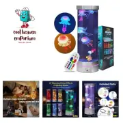 Jellyfish Aquarium Lamp Fake Fish Jelly Fish Tank Aquarium Lava Lamp Night Li...